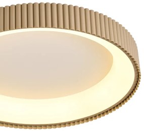 Brilagi - Plafonieră LED dimabilă FALCON MODERN, 54W, 230V, 60 cm, bej + telecomandă