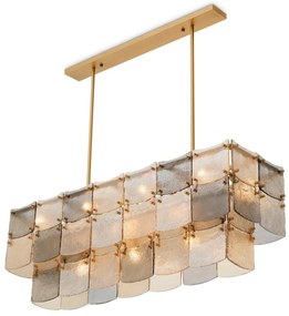 Candelabru design LUX, Sticla, Alama Antic, Laurent