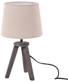 Lampă de noptieră pe trepied MINI LIN, 31 cm