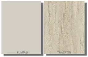 Dulap Veyron Travertine and Sandstone