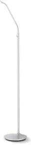 Lampadar LED dimabil stil modern Cobra satin chrome