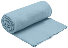Patura fleece albastru deschis 160x200 cm