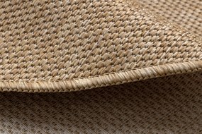 Covor SISAL SION cerc A5165A Melanj țesute plate natural