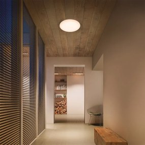 Plafonieră LED cu senzor SHAN 1xLED/12W/230V 2700K Philips