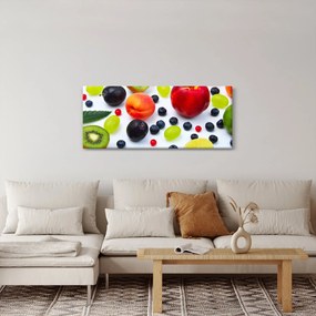 Tablou - fructe cu picături de apă (120x50 cm)