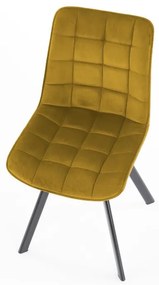 Scaun de sufragerie Nissau (mustar). 1008233