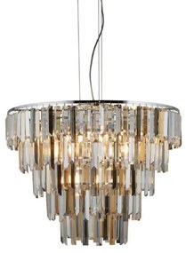 Searchlight 1229-9CC - Lustră pe cablu CLARISSA 9xE14/40W/230V