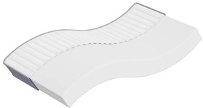 vidaXL Saltea din spumă, fermitate medie moale, 80x200 cm