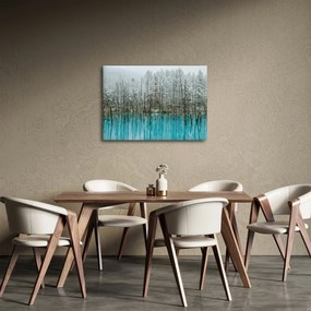 Tablou - Pescărie turcoaz, Biei, Japonia (70x50 cm)