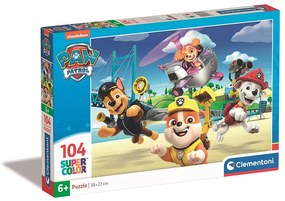 Patrula Cățelușilor Squad Puzzle Clementoni cu 104 piese