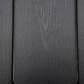 Outsunny Masă de grădină pentru 6 persoane Masă din aluminiu Mobilier de grădină Mobilier lounge ușor de întreținut plastic Negru 140 x 90 x 74 cm | Aosom Romania