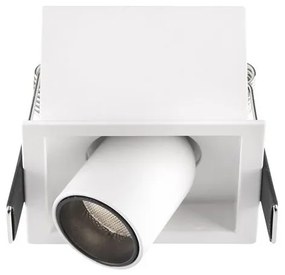 Mini Spot LED incastrabil ajustabil design modern DESERT alb