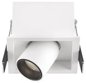 Mini Spot LED incastrabil ajustabil design modern DESERT alb