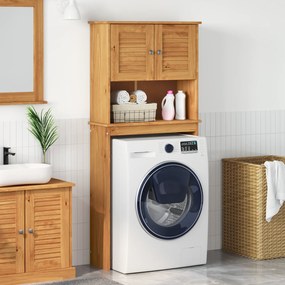 vidaXL Dulap pentru mașina de spălat maro miere 72.5 x 27 x 161 cm