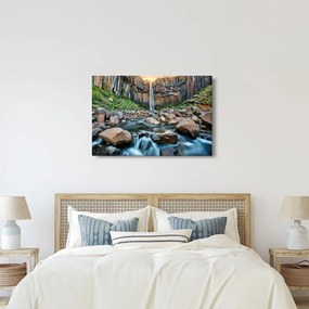 Tablou - Cascada Svartifoss, Islanda (90x60 cm)