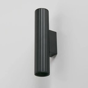 Aplica minimalista din aluminiu canelat Anna Wall 2 negru