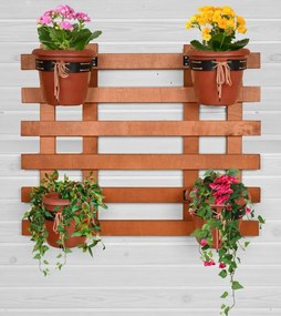 Raft flori Porto Homs 72 X 52 X 8 cm, maro