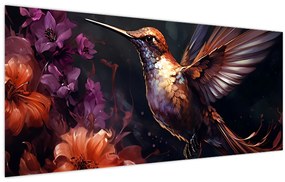 Tablou - Colibri (120x50 cm)