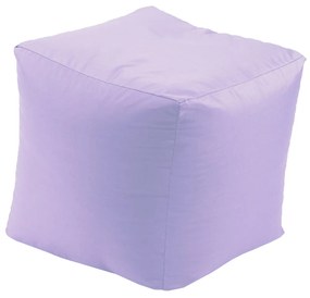 Taburet Cub XL Pufrelax, material impermeabil, Lilac