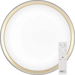 Plafonieră LED reglabilă ILVI LED/30W/230V 2700-6500K Ø 40 cm negru/alamă+telecomandă