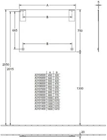 Oglinda Villeroy&amp;Boch More to See, 70x75cm, A3107000