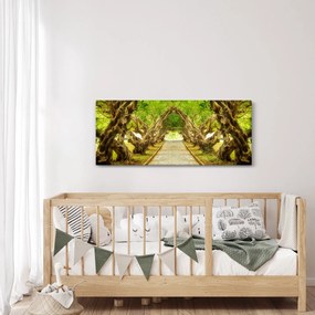 Tablou - Tunel viu din plumeria (120x50 cm)