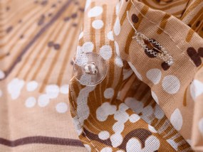 Lenjerie de pat din bumbac PAMPELINO bej Dimensiune lenjerie de pat: 70 x 90 cm | 140 x 200 cm