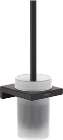 Perie WC Hansgrohe AddStoris negru mat
