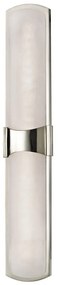 Aplica de perete LED, design modern, VALENCIA big, nichel lucios