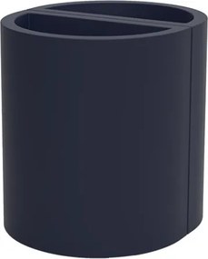 Set de 2 Ghivece plante design decorativ exterior/interior Half cylinder pot 50x29x55cm