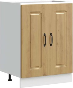 vidaXL Dulap de bază pentru chiuvetă „Kalmar” Stejar Artisan Lemn