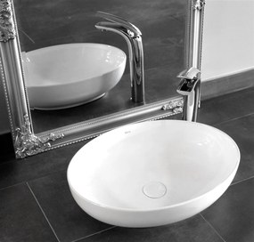 Lavoar Carola alb ceramica sanitara - 51,5 cm