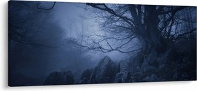 Tabloul pădurii întunecate (120x50 cm)