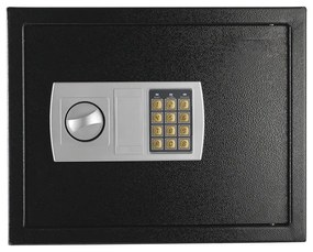 Seif digital, dimensiune mare, negru
