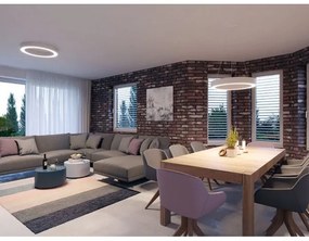 Lustră LED pe cablu SATURN LED/50W/230V 3000/4000K albă LED2