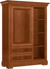 Comoda inalta Constantia cires 112/42/153 cm