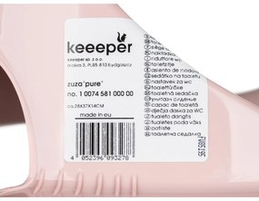 Keeper Scaun de toaletă pentru copii Duck, roz
