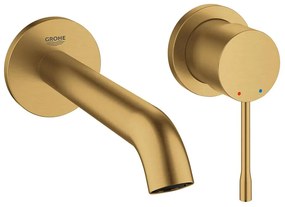 GROHE 19408GN1 - Baterie pentru lavoar ESSENCE 183 mm, aurie