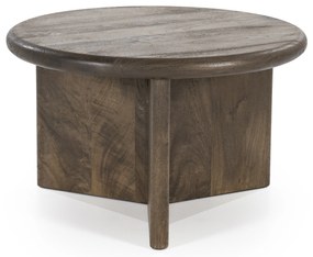 Masuta de cafea din lemn de acacia Leoti maro 60 cm