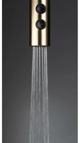 Baterie de chiuvetă cu cap de duș detașabil Deante BQO_R72M OLFATO auriu periat