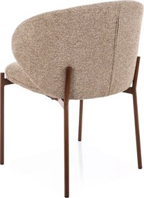 Scaun de masa KIOTO, nuc/bej