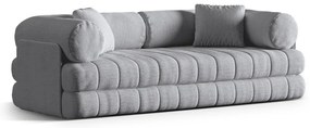 Canapea extensibila 3 locuri Kemi boucle L206 cm