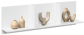vidaXL Dulap de perete, alb, 100x16,5x30 cm, lemn prelucrat