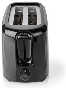 Prăjitor de pâine cu două fante Nedis KABT150EBK 700W/230V negru