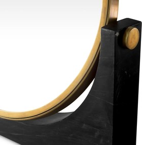 Oglinda de masa LUX marmura negra Vivaldi