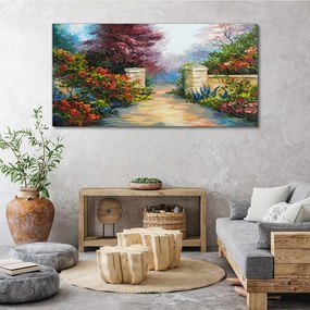 Tablou canvas perete cu flori de copac