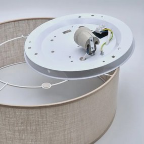 Plafonieră SIRJA 1xE27/60W/230V d. 35 cm bej