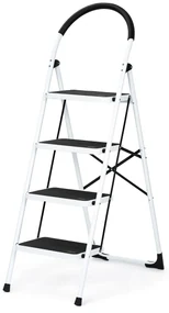 Scară pliabilă din oțel Steps, 4 trepte, 4 trepte