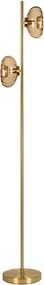 Osram - Lampadar GOLD GLASS 2xE14/12W/230V auriu/bej fumuriu