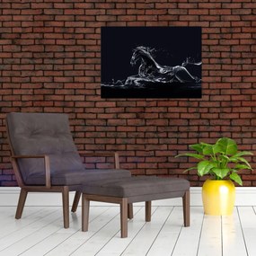 Tablou - Cal și apă (70x50 cm)